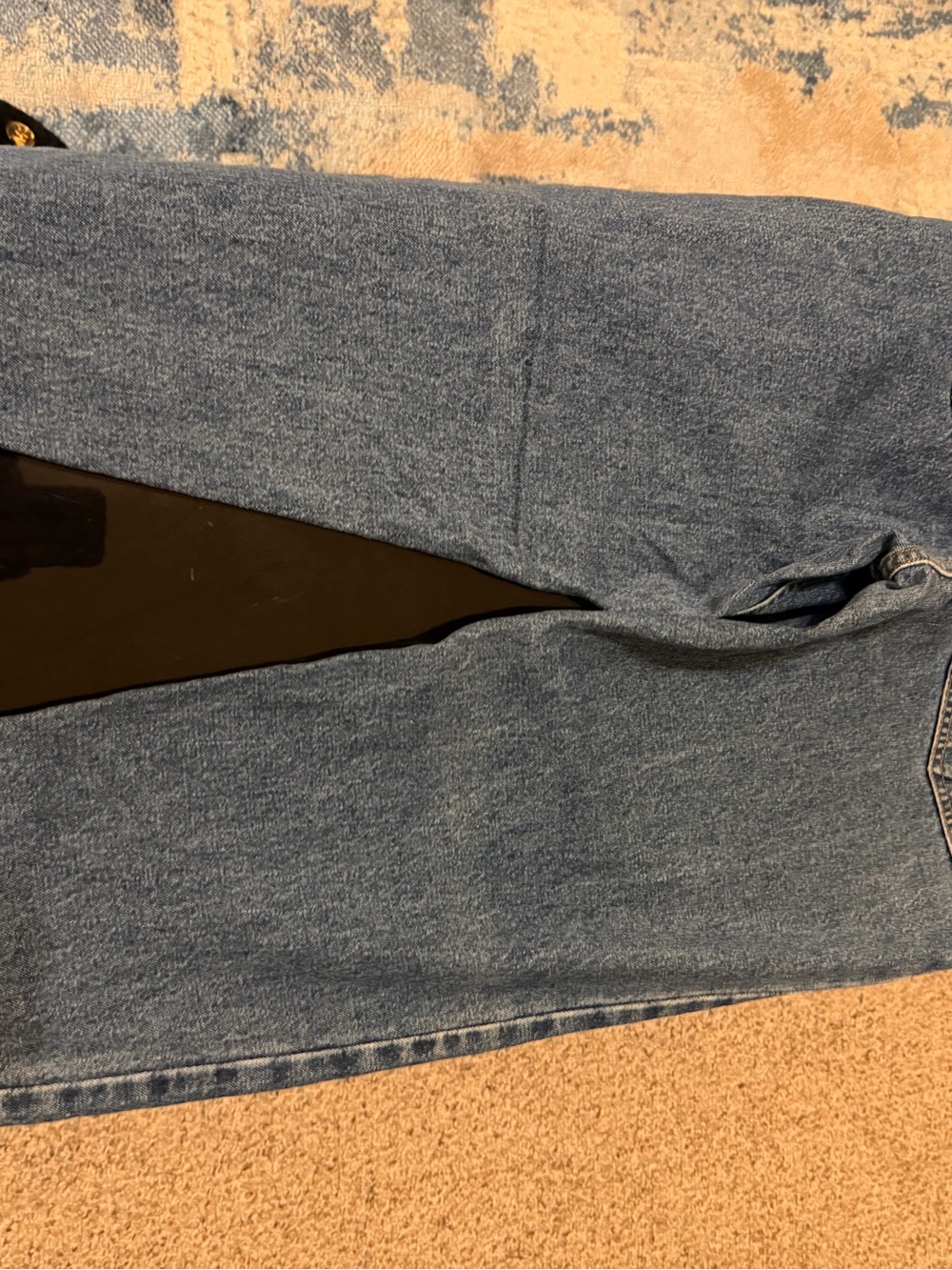 Vintage men's Levi’s 550 Relaxed Fit Jeans 38x30 Made in Canada Blue Denim - Picture 4 of 5